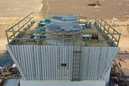 Wooden Cross Flow Cooling Tower